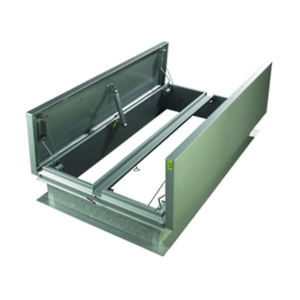 JL Industries 48" x 96" Fahrenheit Series Double Leaf Smoke Vents - JL Industries 