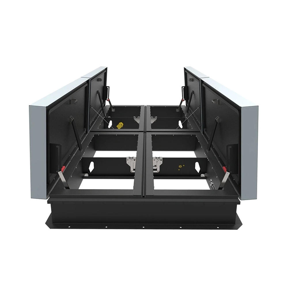Babcock Davis 72" x 96" Quad Door AcousticMAX Smoke Vent - STC 50 - Babcock-Davis 