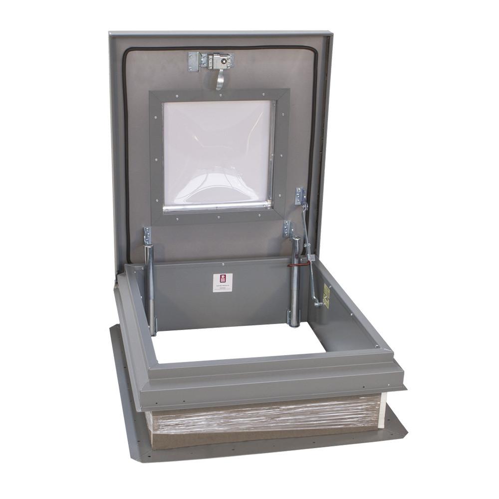 JL Industries 30" x 54" Dura Hatch Series Domed Roof Hatch - JL Industries 