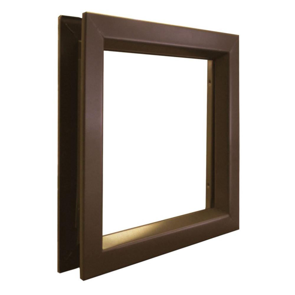 Best Access Doors 7" x 22" Bronze Beveled Vision Lite with WireShield Glazing - Best 
