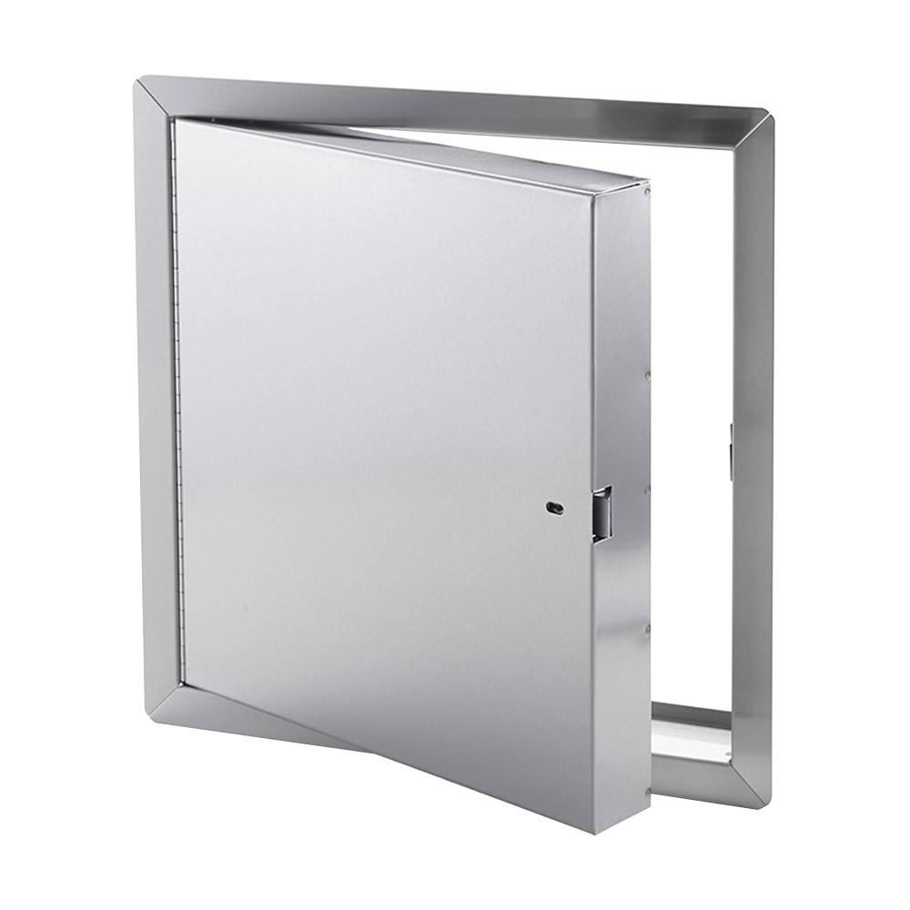 Cendrex 18" x 18" Fire-Rated Insulated Access Door with Flange - Stainless Steel - Cendrex 