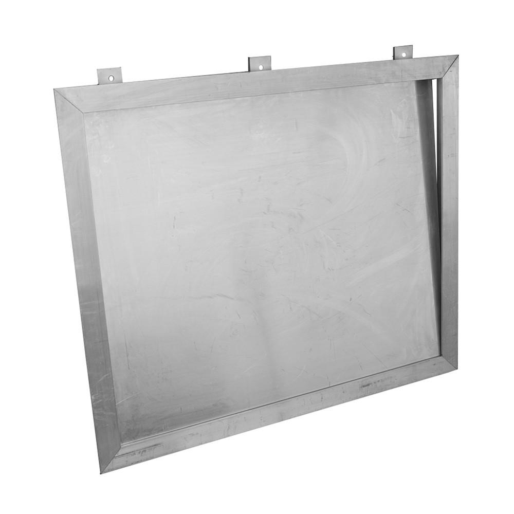 Milcor 2'6" x 2'6" - Aluminum Doors for Flush Cover Upswing - Single Leaf - Milcor 