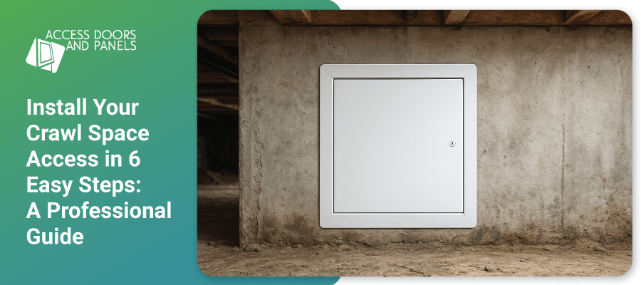 Install Your Crawl Space Access in 6 Easy Steps: A Professional Guide