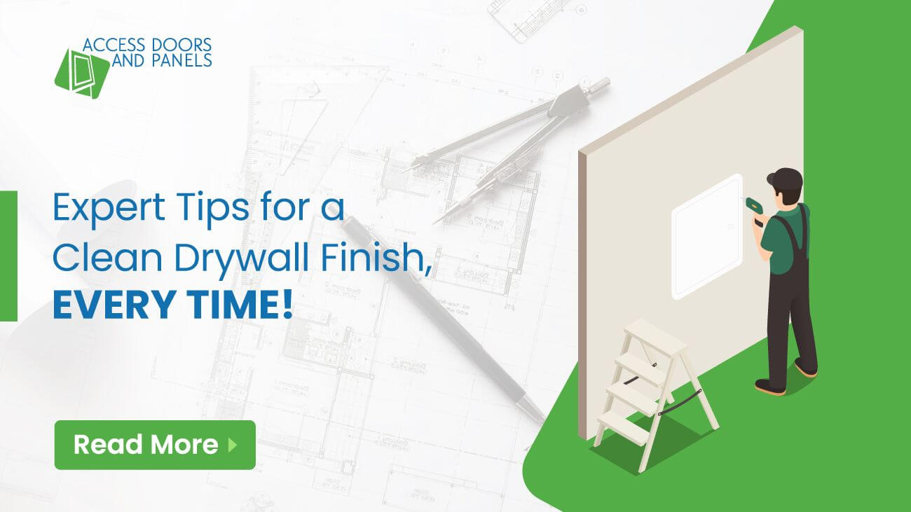 Expert Tips for a Clean Drywall Finish, Every Time! AccessDoorsAndPanels
