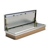 BILCO 30" x 96" Service Stair Access Roof Hatch - Aluminum - Miami-Dade Approved - Bilco 