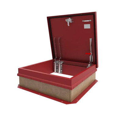 30" x 54" Security Roof Hatch - Aluminum - Babcock-Davis