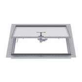 Cendrex 24 x 24 Recessed Aluminum Floor Hatch - Cendrex