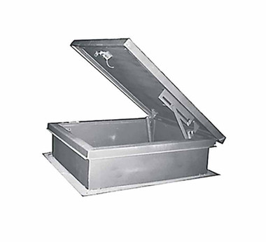 30" x 54" Galvanized Steel Roof Hatch - MIFAB