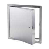 Cendrex 8" x 8" Fire-Rated Insulated Access Door with Flange - Stainless Steel - Cendrex 