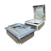 Acudor 24" x 36" Galvanized Domed Roof Hatch - Acudor 