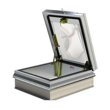 36" x 30" - Thermally Broken Fixed Ladder Access Roof Hatch - Bilco