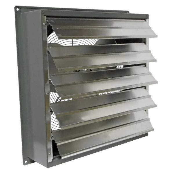 Shutter Mounted Explosion Proof Wall Exhaust Fans