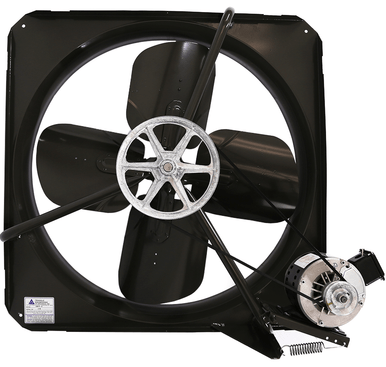 RV Panel Supply Fan 115 Volt 24 inch 3920 CFM Belt Drive RV2412-V