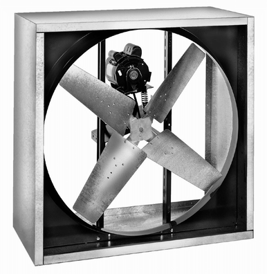 RVI Cabinet Supply Fan Totally Enclosed 24 inch 5000 CFM 230/460 Volt Belt Drive 3 Phase RVI2413T-X