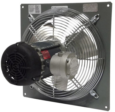 Explosion Proof Panel Mount Exhaust Fan 18 inch 3200 CFM Direct Drive P18-4