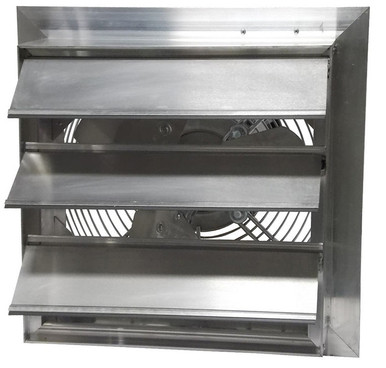 AX Explosion Proof Aluminum Wall Exhaust Fan w/ Shutters 14 inch 2190 CFM AX14-4