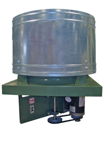 RB Upblast Roof Exhaust Fan 42 inch 17662 CFM Belt Drive 3 Phase RB42T30150M