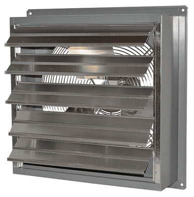 SD Exhaust Fan w/ Shutters Variable Speed 24 inch 5050 CFM Direct Drive SD24-GVD