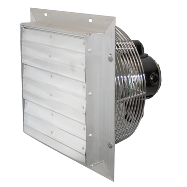 VES Shutter Exhaust Fan w/ Cord 12 inch 1006 CFM Variable Speed Direct Drive VES12C