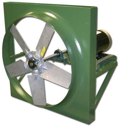 HVA Panel Mount Exhaust Fan 36 inch 17820 CFM Belt Drive HVA36T10200