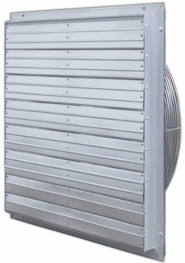 VES Shutter Exhaust Fan w/ Cord 30 inch 6785 CFM Direct Drive VES30C