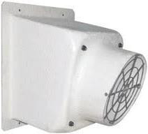 Tornado Fiberglass Exhaust Fan w/ Poly Shutters & Gold Star Motor 36 inch 7859 CFM 1 Speed VFP36N3-GS