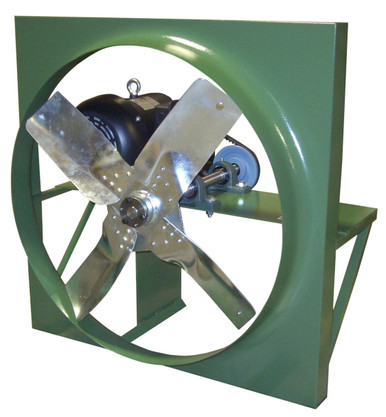 HV Panel Mount Exhaust Fan 54 inch 45404 CFM 3 Phase Belt Drive HV54T31000M