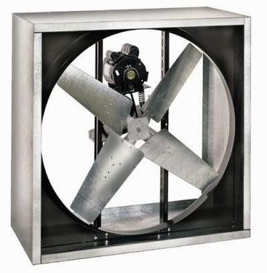 VI Cabinet Exhaust Fan 48 inch 21500 CFM 115V/230 Volt Belt Drive VI4816-U