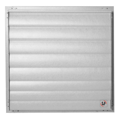 Fiberglass Corrosion Resistant 12 inch Wall Shutter FGS12