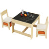 VEVOR Multi-Function Kids Table and Chair Set with Storage for Arts, Crafts, and Learning