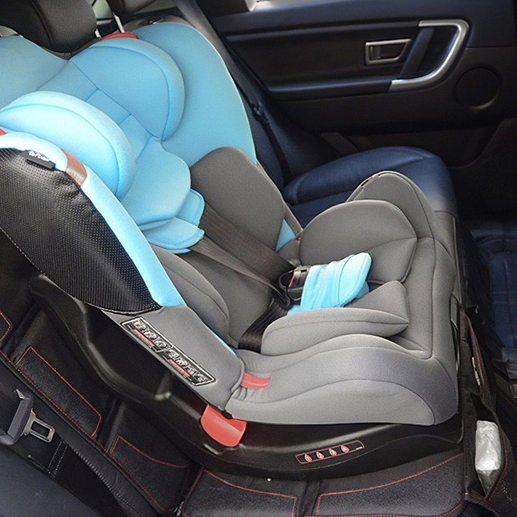 2 Packs Car Seat Protector Cushion Mat Pad with Thick Padding Protector for Child Baby Car Seat Mesh Pockets Non-slip