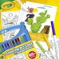 Crayola Create & Color Super Tips Marker Kit – 25 Count Markers with 40 Activity Pages and Storage Case, Arts & Crafts Gift Set for Kids