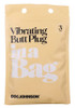 In A Bag Butt Plug 3 Black Vibrating "