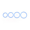 Periwinkle O-ring 4pk