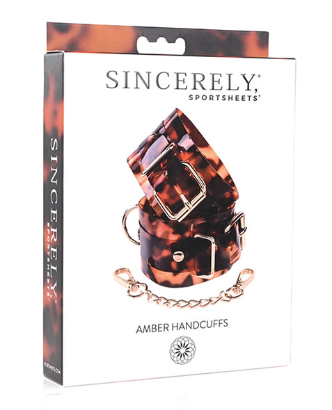 Sincerely Amber Hand Cuffs - SS521-00