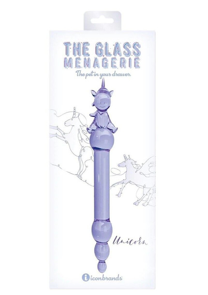 Glass Menagerie Unicorn Purple