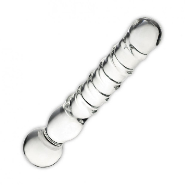 Glas Joystick Clear Glass Dildo