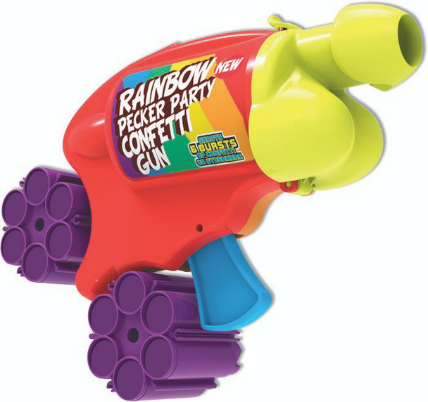 Rainbow Pecker Confetti Gun