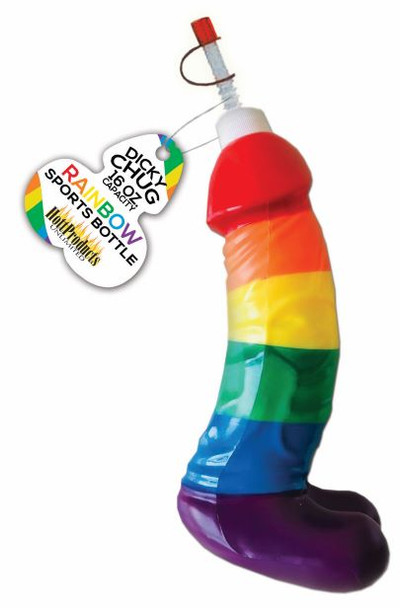 Rainbow Dicky Sports Bottle