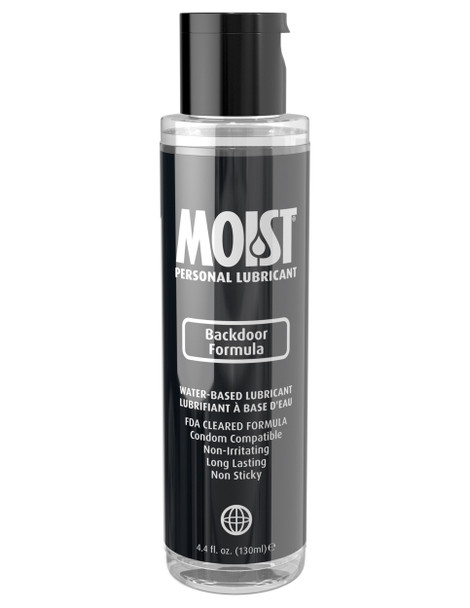 Moist Personal Lubricant Backdoor Formula 4.4 Oz