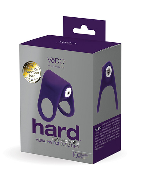 Hard Rechargeable C Ring Purple