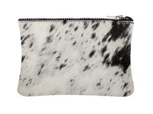 Black & White Cowhide Purse