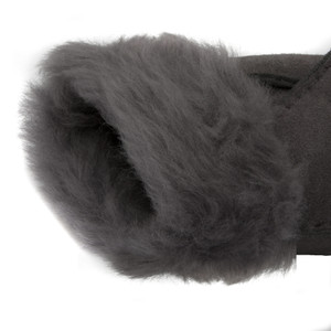 Womens Sheepskin Gloves in Grey