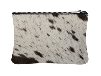 Brown & White Cowhide purse