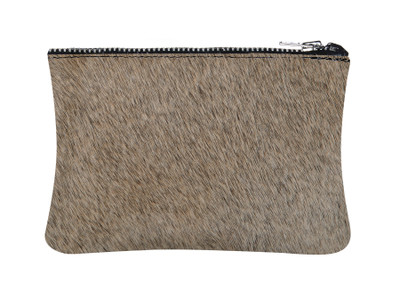 Brown & White Cowhide purse