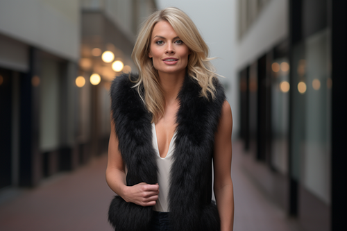 Fur Gilets for a Sleek and Sexy Look this Season 