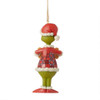 DON'T BE A GRINCH ORNAMENT - JIM SHORE - 6009534