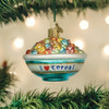 BOWL OF CEREAL ORNAMENT - 32477