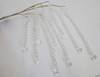 HANGING CLEAR BEADS SPRAY 25" - 27-22364