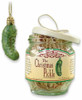 CHRISTMAS PICKLE AND STORAGE JAR - SET OF 2 - ORNAMENT - 82573